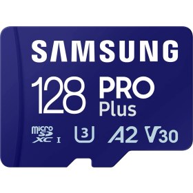 Resim Pro Plus 128GB Microsdxc Bellek Kartı, 180MB/S Okuma, 130MB/S Yazma, Uhs-I, U3, V30, A2, Sd Adaptörlü 