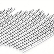 Resim 24 adet/Set 2.2mm Gitar Perde Teli Yeni Paslanmaz Çelik Gitar Çalma Aksesuarları 2.7mm Ölçekli Gitar 