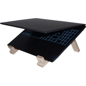 Resim Tufetto Mahi-Mahi Ayarlanabilir Ahşap Laptop ve Kitap Standı 