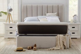 Resim LOTUS SANDIKLI BENCH, BEYAZ 