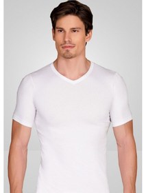 Resim 6'lı Erkek Atlet V Yaka 1077 001 