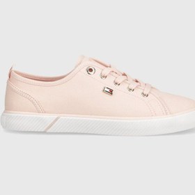 Resim Tommy Hilfiger Açık Pembe Kadın Sneaker FW0FW08063TJQ 