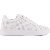 Resim Sail Lakers - Beyaz Deri Bağcıklı Erkek Sneaker 