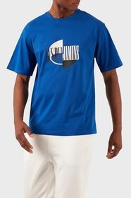 Resim Les Benjamins Pamuklu Relaxed Fit Bisiklet Yaka T Shirt Erkek T SHİRT LB24SSKISMUTS 