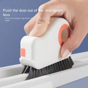 Resim 2'si 1 Arada Ayrılabilir Pencere İzleme Temizleme Fırçası - Kolay Tutuş, Ücretli Olmayan Plastik Boşluk Temizleyici Kapılar ve Pencereler İçin, Verimli Cam Köşesi ve Sill Temizleme Aracı, Verimli Temizleme Aracı | Ergonomik Tasarım | Plastik Yapı, Pencere Temizleme Fırçası 