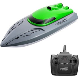 Resim Gajeena 806 Model Rc Bot 2.4ghz 20km/h Hızlı Uçuş, Yeşil, Batarya Dahil, Plastik Vücut, 50m Kumandalı Kontrol Botu 