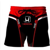 Resim Honda Baskılı Erkek Basketbol Şort (544786852) Çok Renkli 