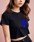 Resim Red Dot Crop Tişört 