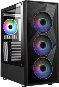 Resim POWERBOOST 650W 80+ PB-P3509BB 4-FANLI GAMING MID-TOWER PC KASASI Power Boost