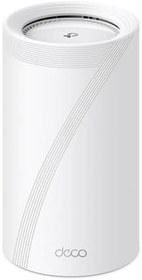 Resim TP-Link Deco BE85 1-pack, BE19000 Mbps, 1x 10Gbps LAN/WAN Portu, 320 MHz Kanallar, 6 GHz Bandında Çalışır, 200 Cihaza Kadar Bağlanılabilirlik, VPN, WPA3, Üç Bantlı Wi-Fi 7 Mesh Sistemi 
