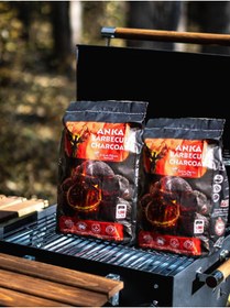 Resim TEZYAK Anca Barbecue Mangal Kömürü (2 Paket X1,5 Kg) 3 kg 