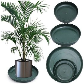 Resim Style160-2pcs-3 Adet Saksı Tepsileri Reçine Yuvarlak Saksı Tabanı 3 Boyutu Dayanıklı B Tabağı Damlama Tepsisi Ev Saksılar 47356562 
