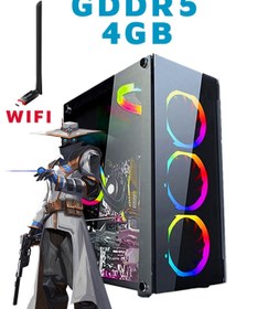 Resim DMC N284 (PUBG,GTA 5) I5 3470,16gb Ram,512gb Ssd,4gb Rx550 Gddr5,oyuncu Masaüstü Bilgisayar 