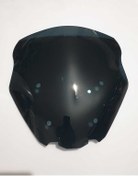 Resim Motocam Yamaha Xcity 250 Siperlik Ön Cam 2011 2016 Model 40cm Siyah Renkli 4mm 