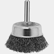 Resim Craftomat Tel Çanak Fırça D50 mm S6 