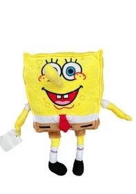 Resim Sünger Bob Ayaklı Peluş Oyuncak 25 Cm 