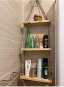 Resim BİGWOODWORKERS Ahşap Raf 