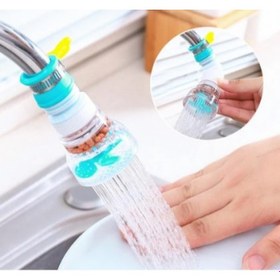 Resim Oynar Başlıklı Pervaneli Taşlı Musluk Başlığı 