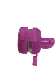 Resim Cin Pembe Bisiklet Aksesuar Seti - Rüzgar Gülü, Elcik Süsü ve Aynalı Zil 