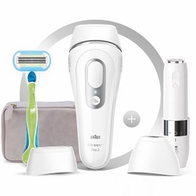 Resim Braun Silk Expert Pro 3 PL3139 300.000 Atımlı 2 Başlıklı Yeni Nesil IPL + FS1000 + Seyahat Çantası 