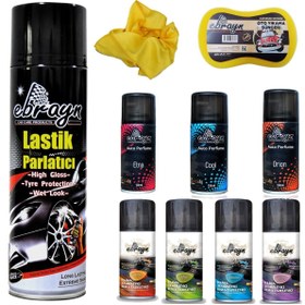 Resim caraks Lastik Bakım-Klima Temizleyici-Koku-Ebrayn Paket İçeriği Ürün Açıklamalarında Bulunmaktadır -10Parça 
