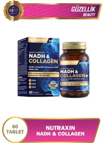 Resim Nutraxin Nadh Collagen 60 Tablet Tip1 Tip3 Hyaluronik Asit, Elastin, Seramid, Resveratrol Glutatyon 