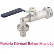 Resim Kollu 1/2 Küresel Uzun Musluk 