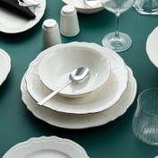 Resim Aryıldız Tiffany Platin 30 Parça 6 Kişilik Yemek Takımı 