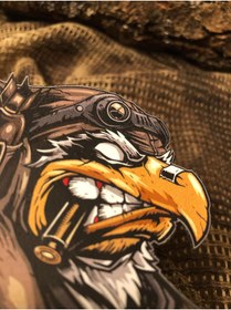 Resim THORSTORE Eagle Patch/Peç/Arma (8,5 x 7,5 cm) 