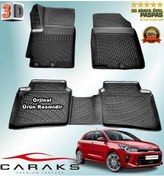 Resim Kia Rio Hb 3D Paspas Havuzlu 2017 - 2020 Arası Siyah N11.976 