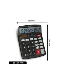 Resim Mas Ofis Tipi 12 Haneli Hesap Makinesi 6916 Yüksek Performanslı Elektronik Cihaz Çok Renkli 