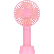 Resim Everest EFN-502 Taşınabilir Şarjlı Pembe 800MAH USB Fan 