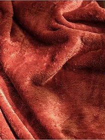 Resim Mulberry Kiremit Wellsoft Çift Kişilik Tv Battaniye Yatak Örtüsü 200x220 