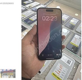 Resim Apple iPhone 15 Pro İkinci El YD | 1 TB | Siyah 
