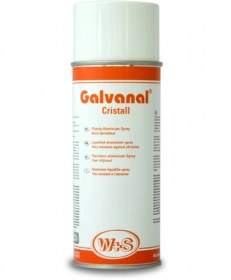 Resim Ws-galvanal Cristall Alüminyum Sprey Boya 400 C Isıya Dayanıklı 