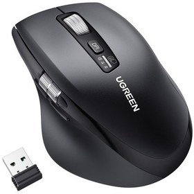 Resim Ugreen Ergonomik 5000 Dpı Sessiz Kablosuz Wireless Mouse, Siyah , 45792 Bluetooth 54 