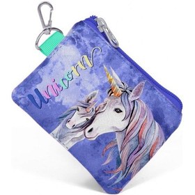 Resim Coral High Lavanta Unicorn Kız Çocuk Bozuk Para Çantası 
