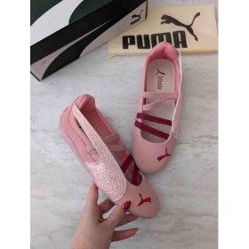 Resim Puma Bella Ballet Sim Detaylı Kadın Pembe Babet 