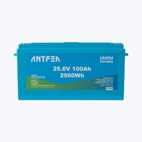 Resim Antfea 25.6v 100ah Abs Lityum Akü Akıllı Ekran Bluetooth Lifepo4 