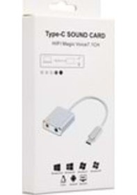 Resim Type-C Usb Ses Kartı 7.1Ch Destekli Type-Csound Card 