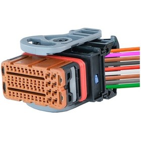 Resim Beyin Soketi Kahverengi 48 Pin Kablolu 