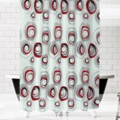 Resim Evdy Banyo Perdesi 4954 Çift Kanat Renkli 