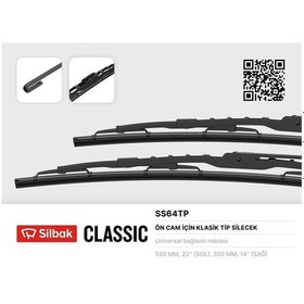 Resim Sılbak Ss64tp Sılecek Supurgesı 550 / 350mm Getz 
