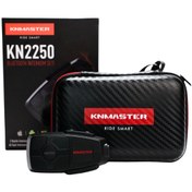Resim Knmaster Kn2250 Motosiklet Kask Interkom Bluetooth Intercom Kulaklık Seti 