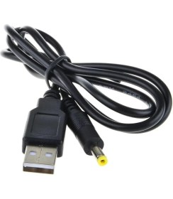 Resim YKA Sony PSP-1000/PSP-1004 USB Şarj Brite PSP-3000/PSP-3004 / Psp Slim & Lite PSP-2000 / PSP-2004 USB Şarj Kablosu 1 Metre 