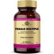 Resim SOLGAR Female Multiple Kadınlar için Multivitamin & Mineral 60 Tablet 