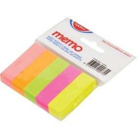 Resim Noki Memo 5 Renk 100 Yaprak Not Kağıdı 