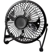 Resim Bosile Masa Üstü Klima Usb Girişli Metal Serinletici Mini Vantilatör Fan 