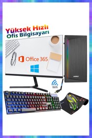Resim Zeiron Office X365 Intel Core i5 3470 16GB Ram 512GB SSD 23.8" Hazır Sistem Ofis Masaüstü Bilgisayar 