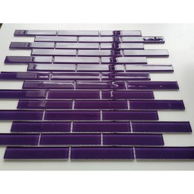 Resim MozaiKristaL Mutfak Tezgah Arası Ve Tüm Yüzeyler Için 20x98x4 Mm Kristal Mozaik ( 1 Koli=1 M2 Fiyatıdır ) 